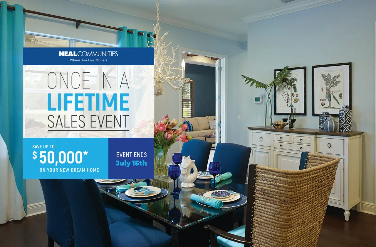 Once in a Lifetime Sales Event