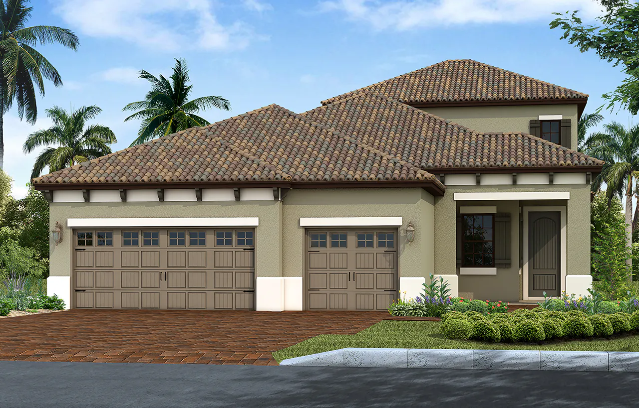 The Sea Mist model home located in Boca Royale