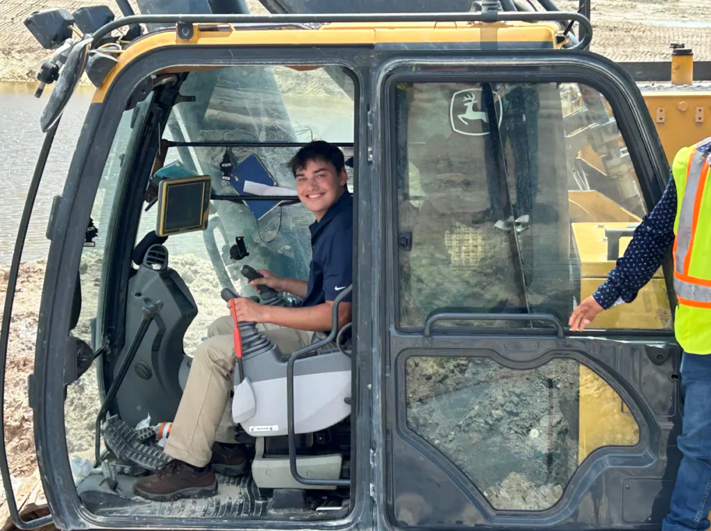 FGCU Construction Management intern Graham Jones.